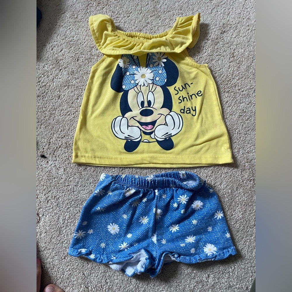 Minnie tank and shorts set
